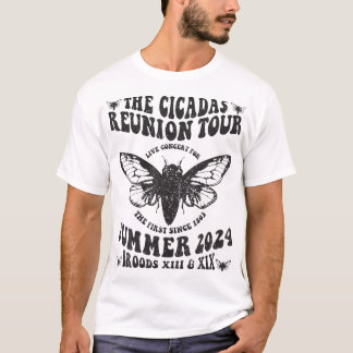 Camiseta The Cicada Reunion U.S Tour 2024 Concert Fest Love