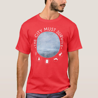 Camiseta The city must survive original frostpunk inspired 