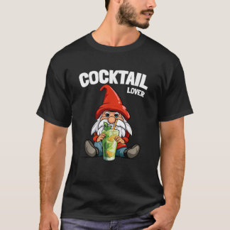 Camiseta The Cocktail Lover Gnome funny matching family Chr