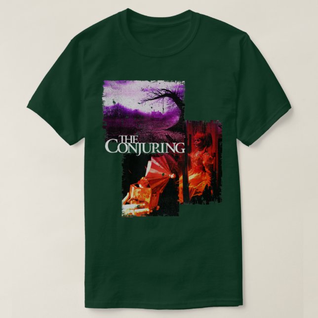 Camiseta The Conjuring Annabelle Photo Collage  (Frente do Design)