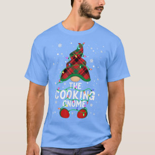 Camiseta The Cooking Gnome Family Matching Group Xmas Light