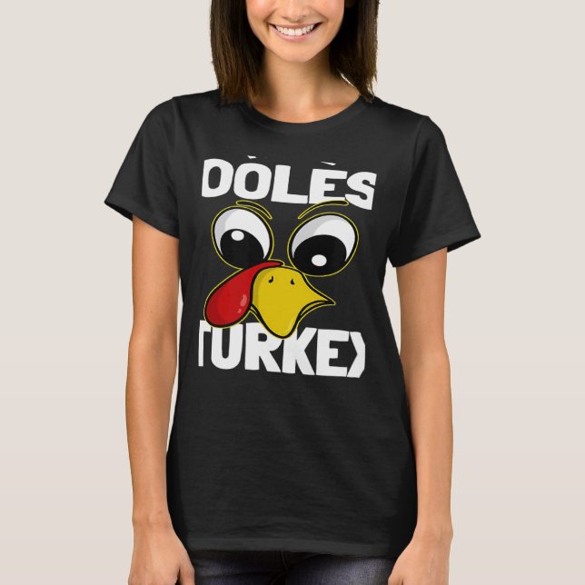 Camiseta The Coolest Turkey Family Group Matching Thanksgiv (Frente)