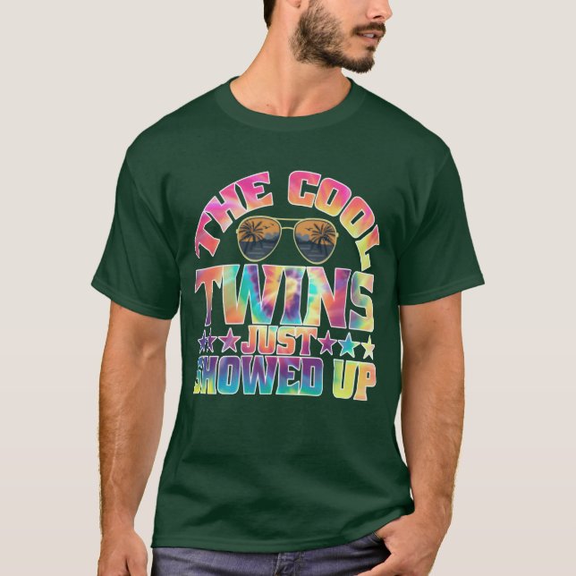 Camiseta The Coolwins Just Showed Up retro (Frente)