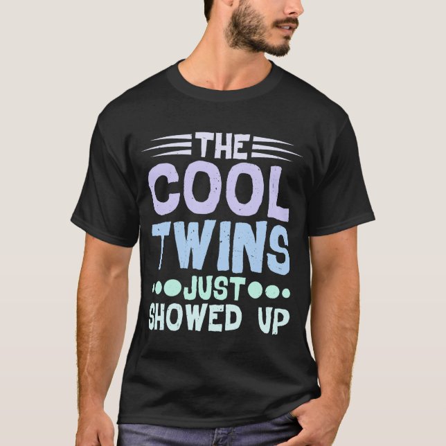 Camiseta The Coolwins Just Showed Up vintage boy (Frente)