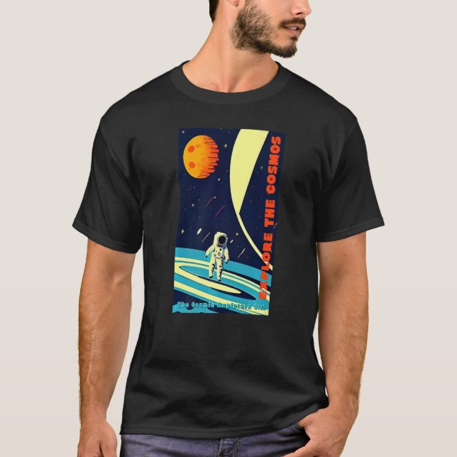 Camiseta The Cosmic Explorers Club Explore The Cosmos (#03) (Frente)