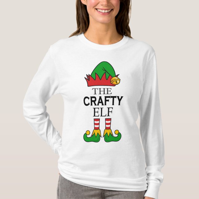 CAMISETA THE CRAFTY ELF (Frente)