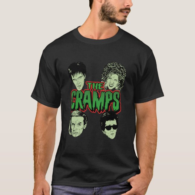 Camiseta THE CRAMPS Classic T-Shirt (Frente)