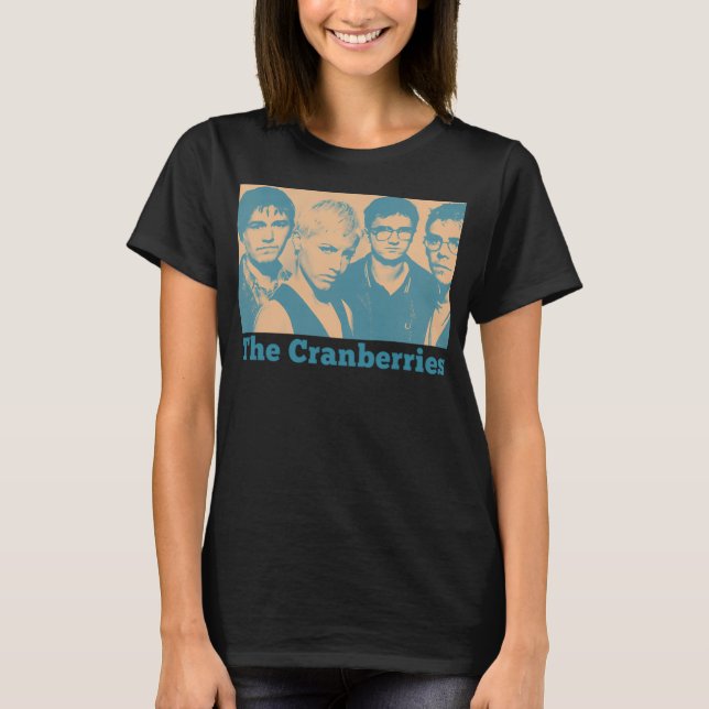 Camiseta The Cranbrries  90S Aesthetic Fan Art Design  (Frente)