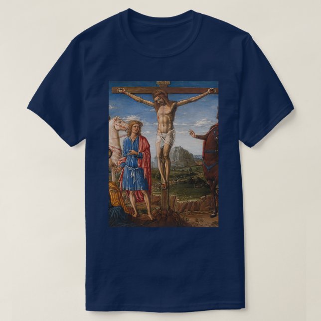 Camiseta The Crucifixion by Matteo di Giovanni (Frente do Design)