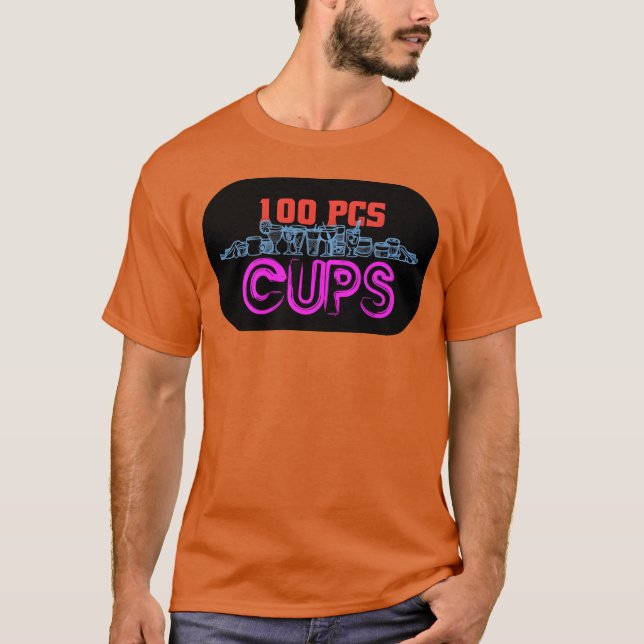 Camiseta The cups funny (Frente)