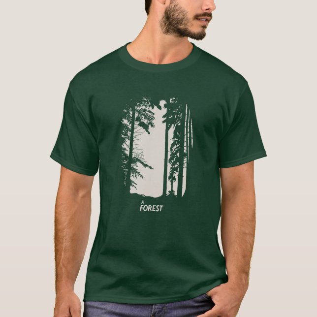 Camiseta The Cure A Forest engraçado (Frente)
