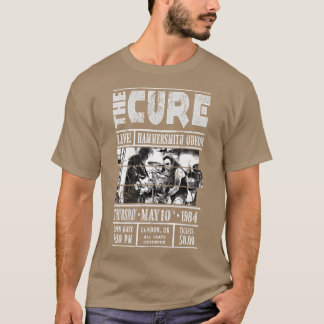 Camiseta The Cure Ao Vivo Hammersmith Odeon Quinta-feira Ma