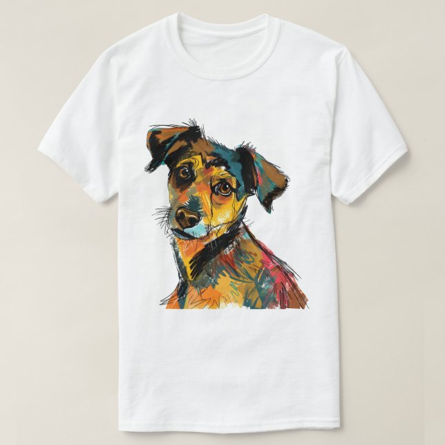 Camiseta The Cutest Good Boy Ever (Frente do Design)