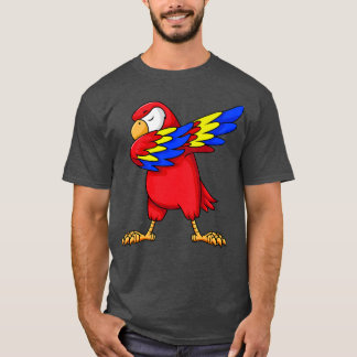 Camiseta The Dabbing Parrot  Cool Parrot Gifts Shirt Dab