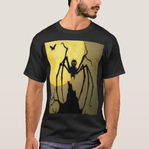 Camiseta The Dark Spider Under the Full Moon