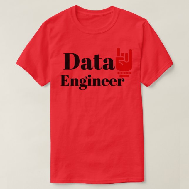 Camiseta The Data Engineer (Frente do Design)