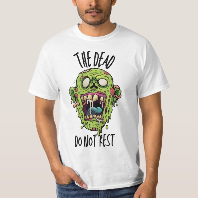 Camiseta The Dead Do Not Rest (Frente)