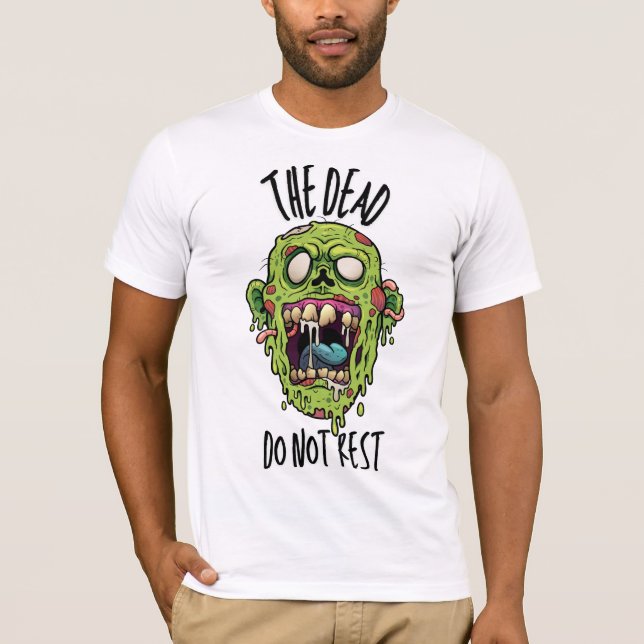 Camiseta The Dead Do Not Rest (Frente)