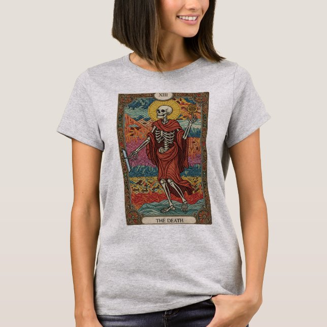 Camiseta The Death Tarot Card Shirt (Frente)