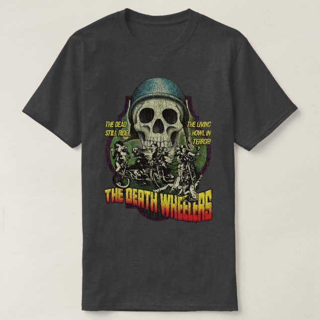 Camiseta The Death Wheelers 1973 (Frente do Design)