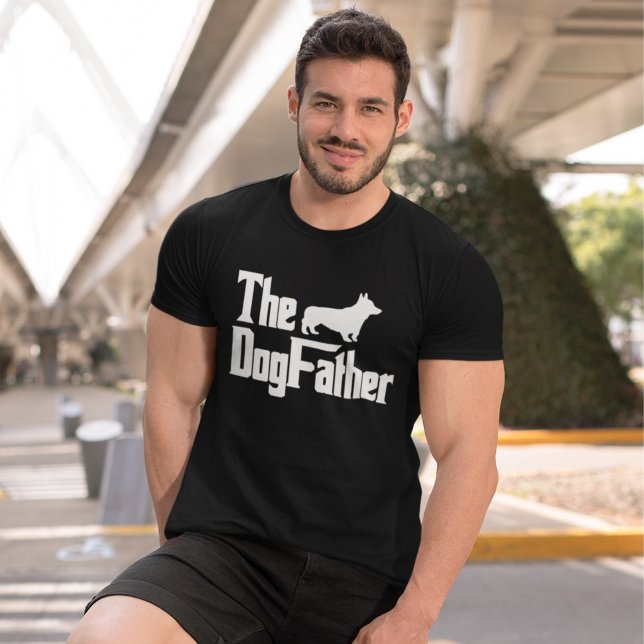 Camiseta The Dogfather Corgi Funny Corgi Lovers (Criador carregado)
