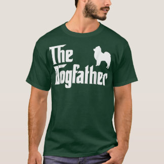 Camiseta The Dogfather Pomeranian  Funny Father Dog Lover G