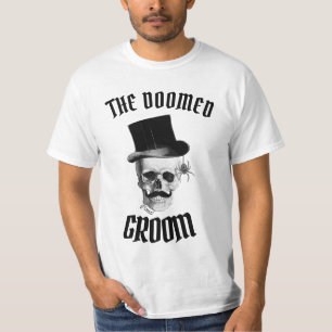 Camiseta The doomed groom funny wedding design T-Shirt