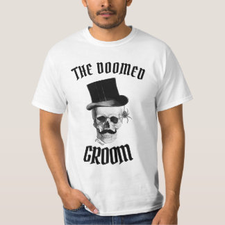 Camiseta The doomed groom funny wedding design T-Shirt