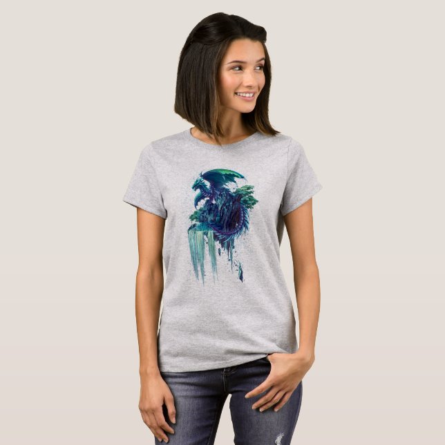 Camiseta The Dragon's Waterfall (Frente Completa)