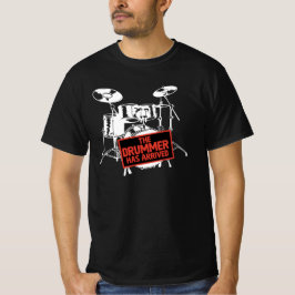 Camiseta The Drummer Has Arrived