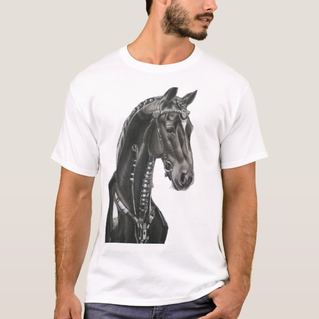 Camiseta The Dynamic Black Horse (Frente)