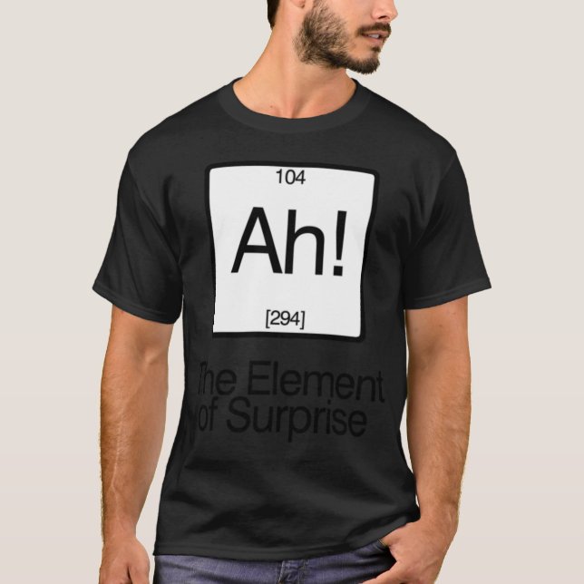 Camiseta The Element of Surprise family (Frente)