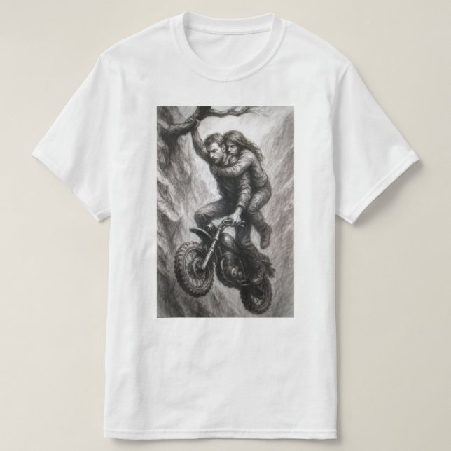 Camiseta The Embrace in the Abyss (Frente do Design)