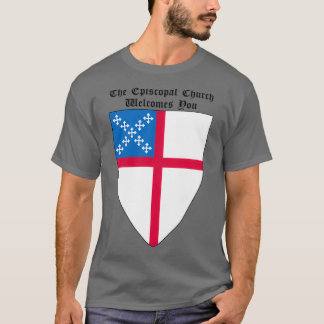 Camiseta The Episcopal Church Shield with Welcomes You