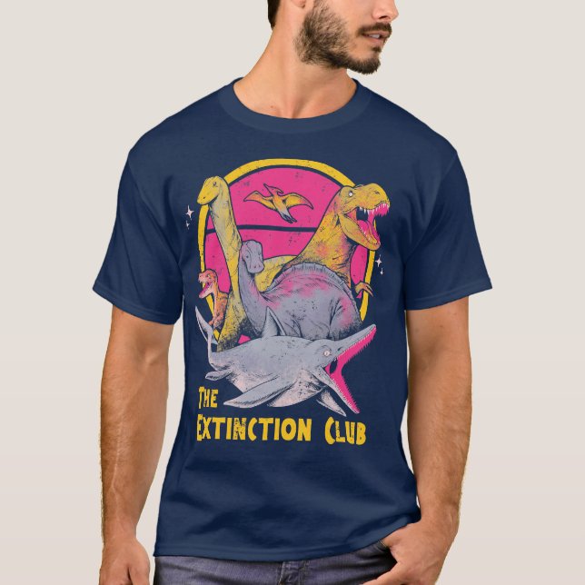 Camiseta The Extinction Club Pink by Tobe Fonseca (Frente)