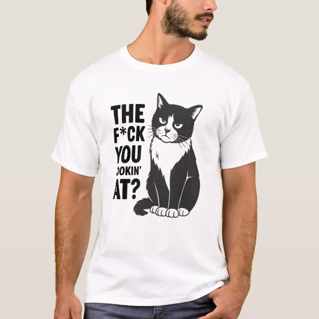 Camiseta The F*ck You Lookin' Rude (Frente)