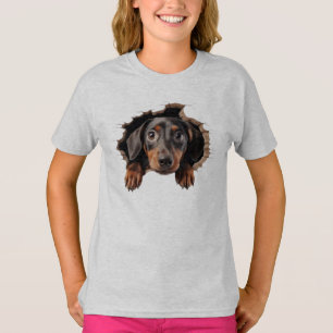 Camiseta the face of the loving and fluffy puppy