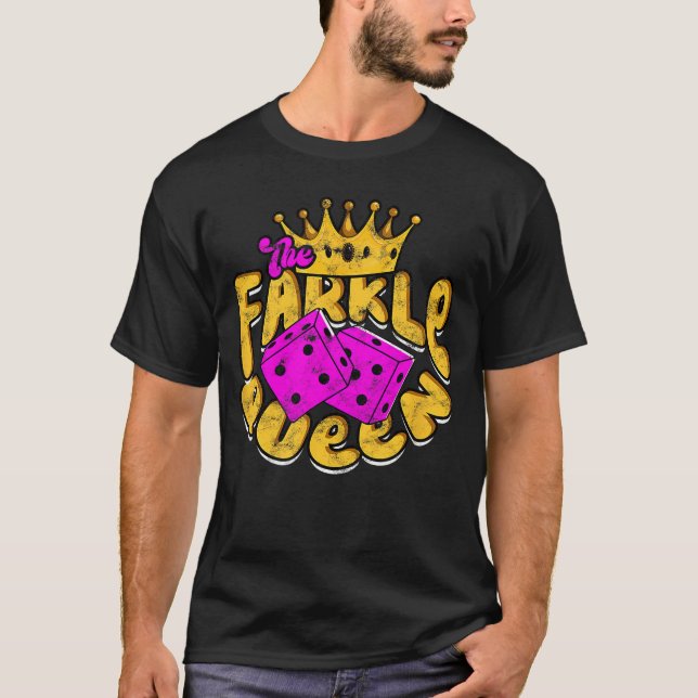 Camiseta The Farkle Queen Gaming family (Frente)