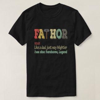 Camiseta THE FATHER THE LEGEND Father's Day Dad T-Shirt