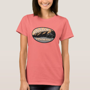Camiseta The Flatirons, Chautauqua Park, Boulder Colorado