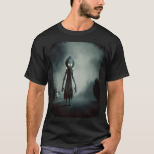Camiseta The Flatwoods Monster 1952 Creepy Scary Cryptid Le