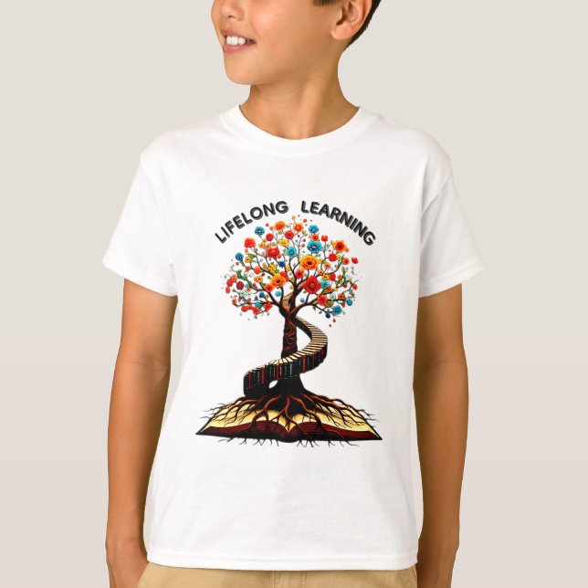 Camiseta The Flourishing Tree of Knowledge (Frente)