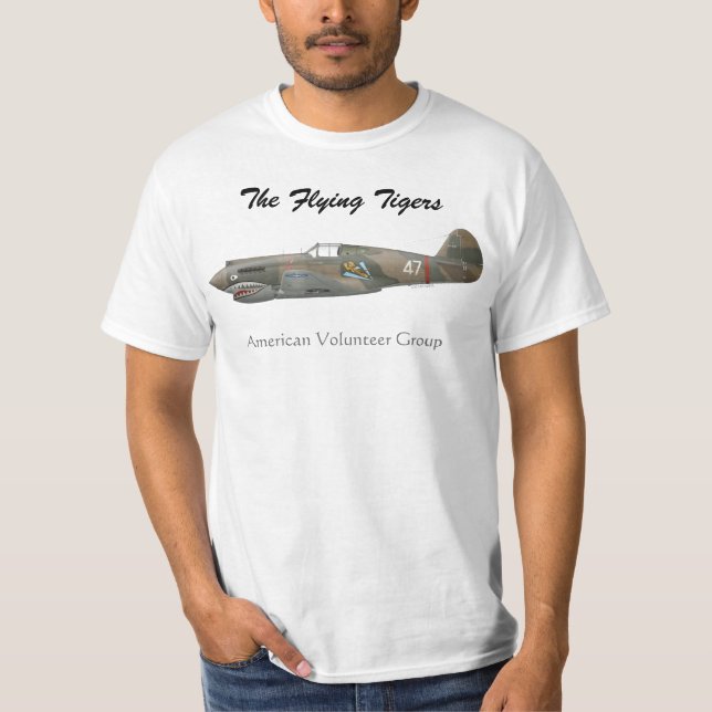 Camiseta The Flying Tigers P-40 (Frente)