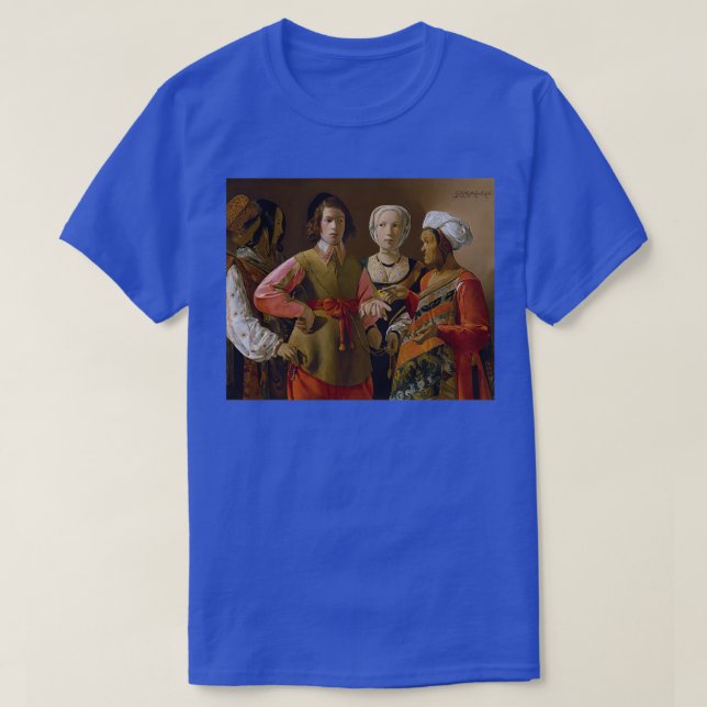 Camiseta The Fortune Teller Georges de La Tour (Frente do Design)