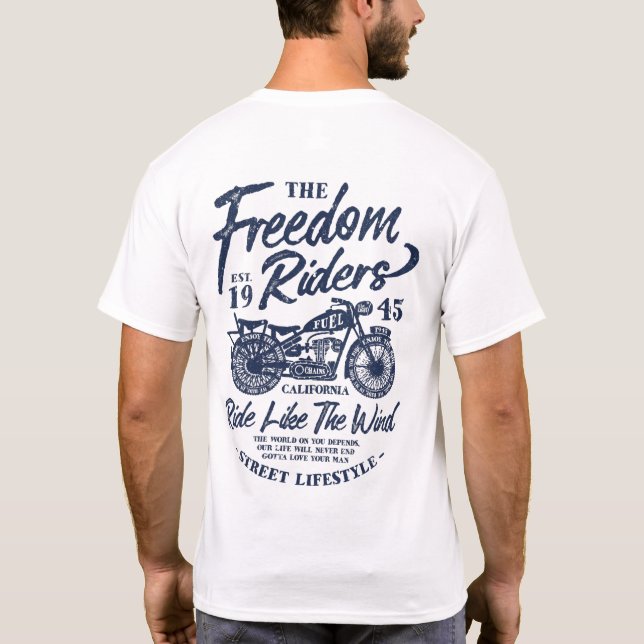 Camiseta The Freedom Riders (Verso)