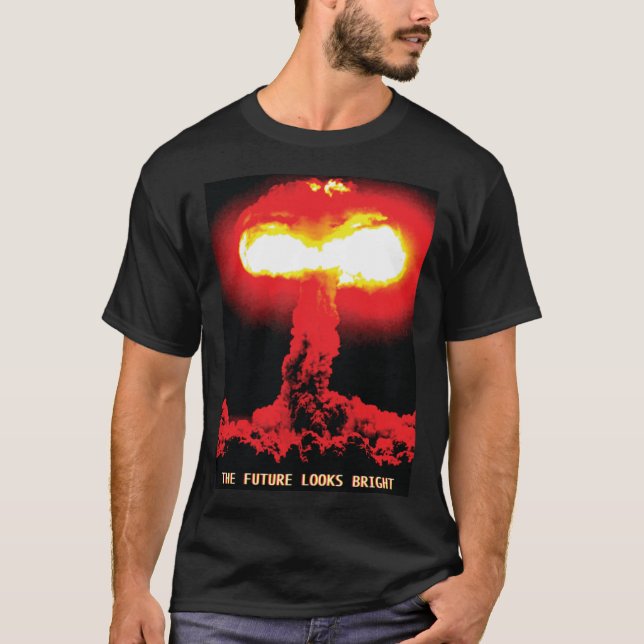 Camiseta The Future Looks Bright funny (Frente)