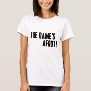 Camiseta The Game em progresso! T-shirt das senhoras