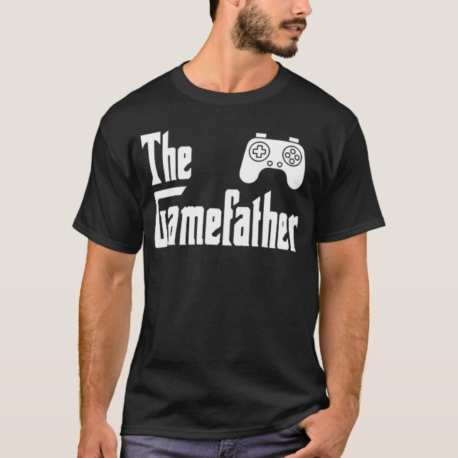 Camiseta The Game Father Sarcastic Funny Gaming Christmas G (Frente)