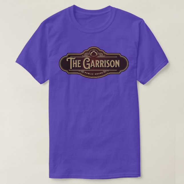 Camiseta The Garrison Public House Peaky Blinders TSirt (Frente do Design)