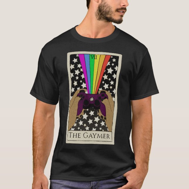 Camiseta The gaymer tarot boy (Frente)